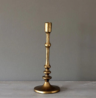 Cast Aluminum Classic Candle Stick, Medium